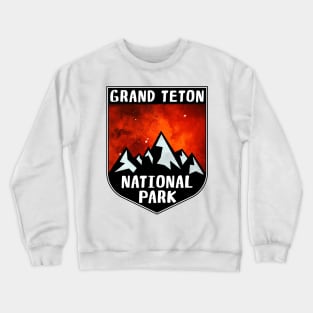 GRAND TETON NATIONAL PARK WYOMING TETONS Crewneck Sweatshirt